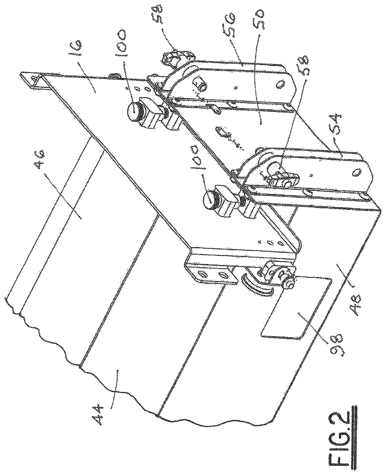 Inverted brushless conveyor belt cleaner system