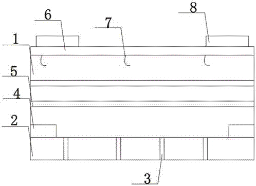 Rack for placing stage props