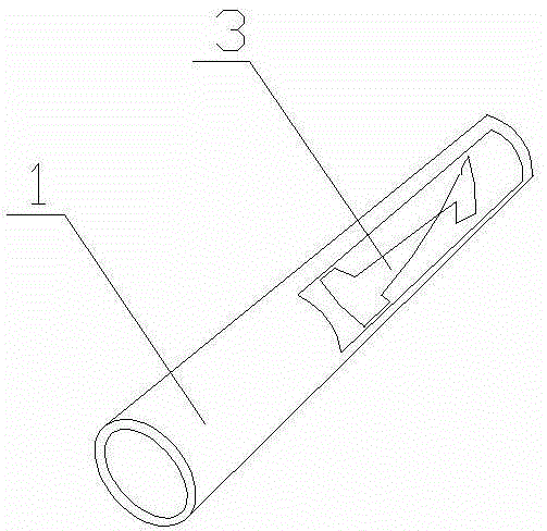 Novel oil pipe and application thereof