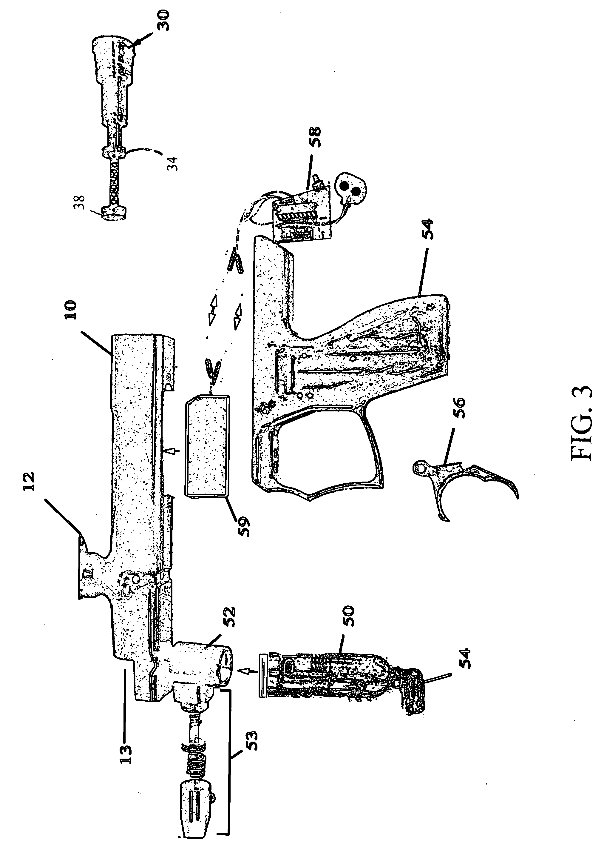 Paintball firing mechanism