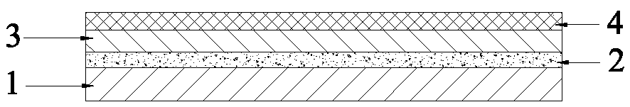 BOPP functional film and preparation method thereof