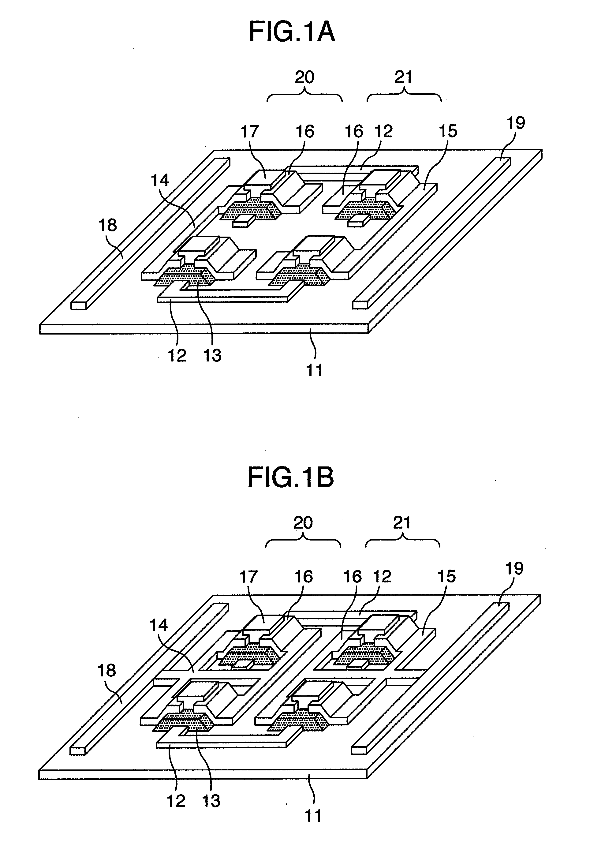Organic Thin Film Transistor Array and Method of Manufacturing the Same