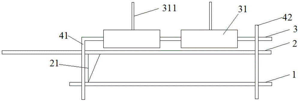 Skin incising and suturing device and application method thereof