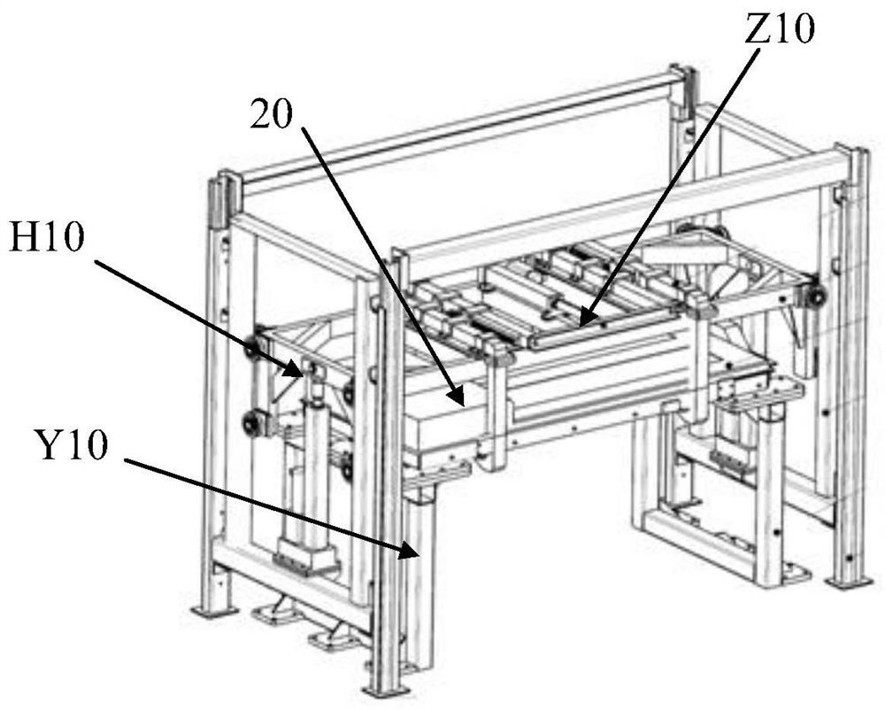 Intelligent power battery pre-storage system for battery replacement of small electric buses of different types