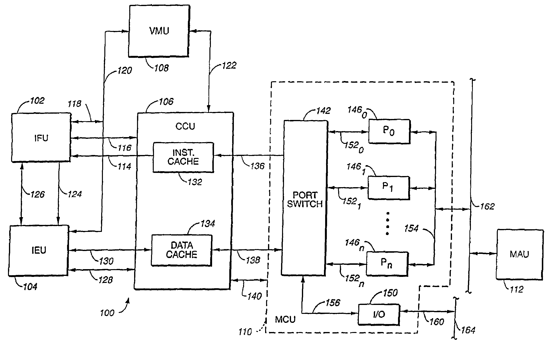 High-performance superscalar-based computer system with out-of-order instruction execution and concurrent results distribution