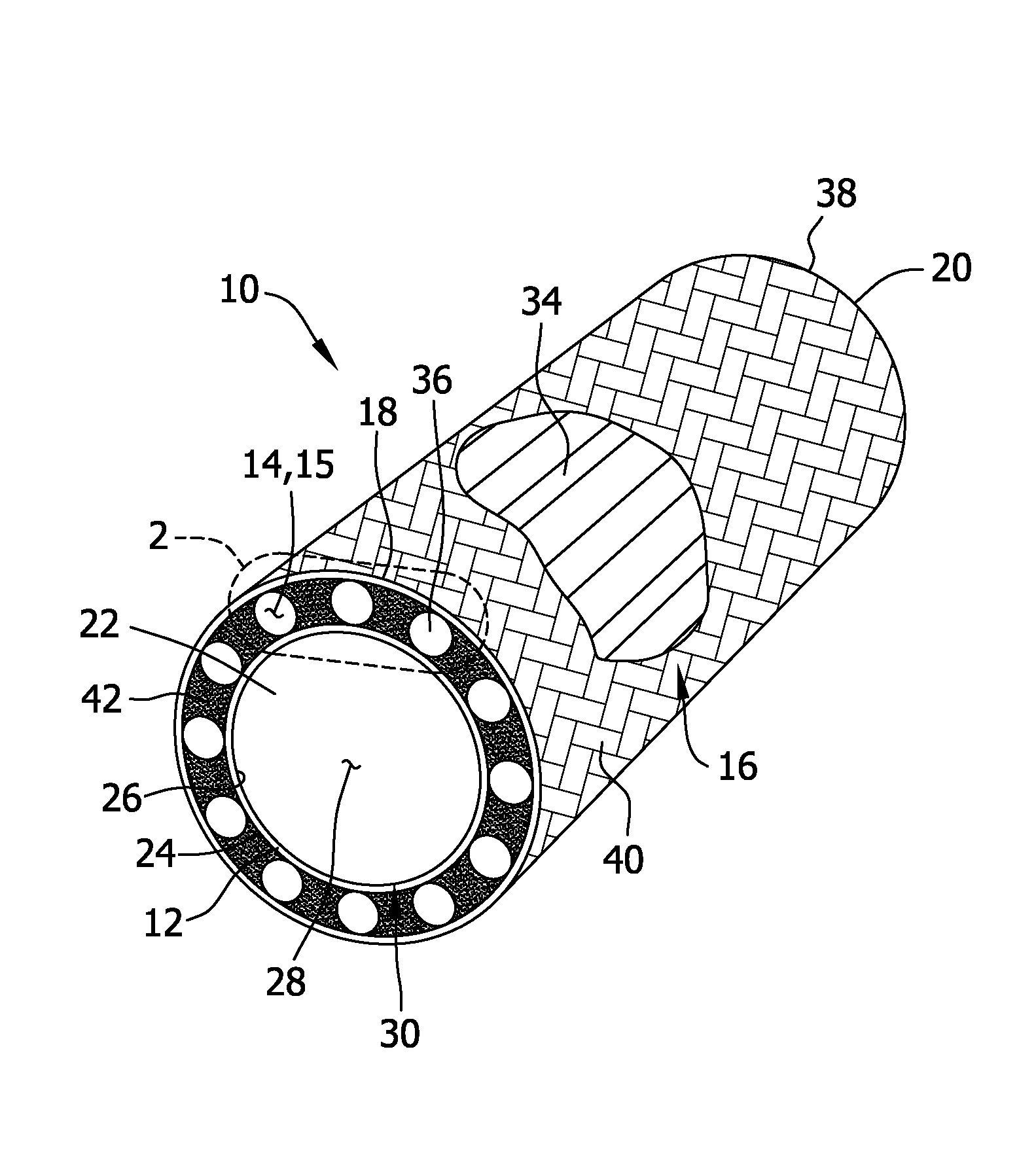 Composite structure and methods of assembling same