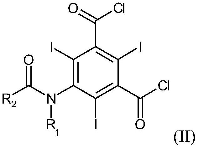 Process for the monotopic preparation of intermediate organo-iodinated compounds for the synthesis of ioversol