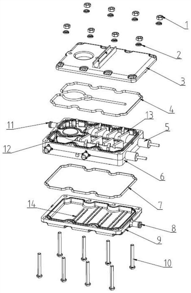 Double-sided heating steam generator with spiral tooth-shaped structures