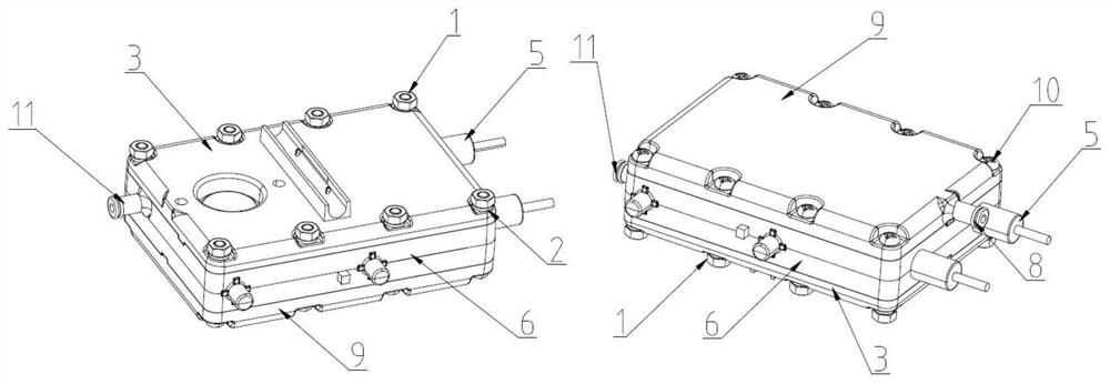 Double-sided heating steam generator with spiral tooth-shaped structures