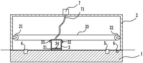 Cotton thread spinning-weaving device facilitating connection of broken threads