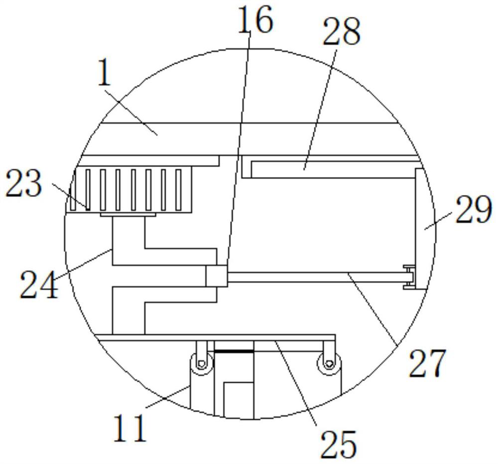 Clothes storage device for garment processing