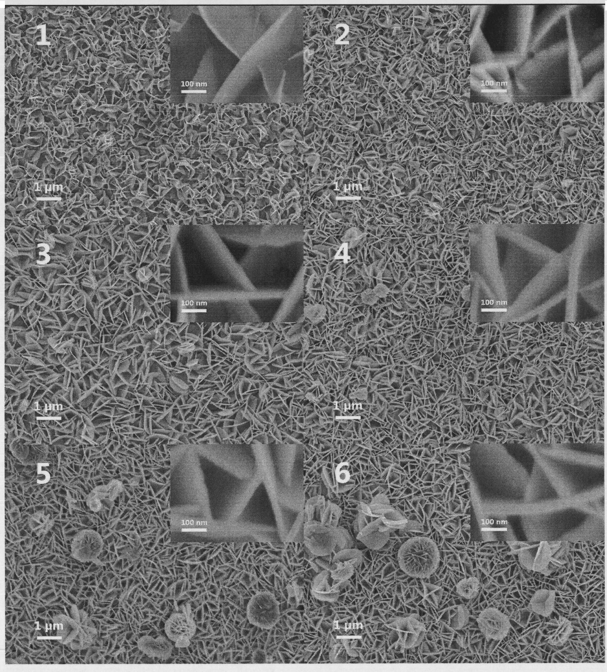 Method for preparing sheet-shaped bismuth oxyiodide (BiOI) nano-film electrode