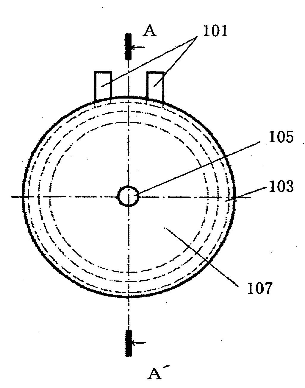 Cooling medium flow path