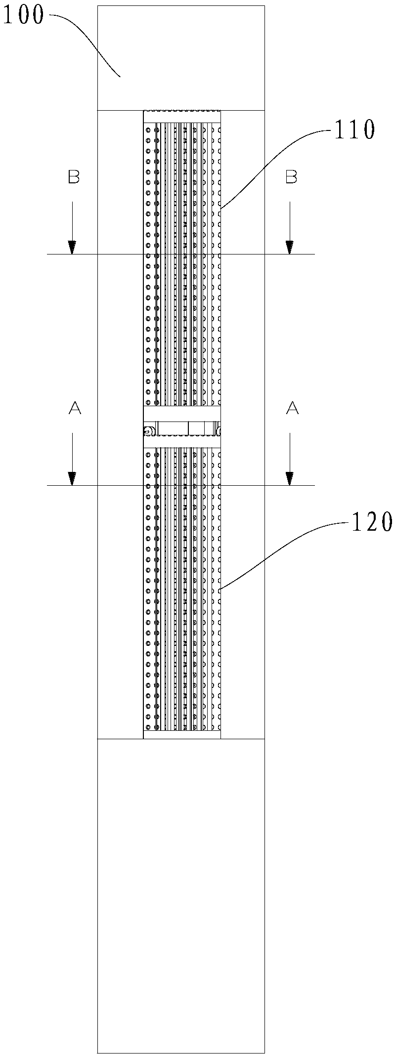 Air conditioner with multi-layer air guide structure and air outlet control method thereof