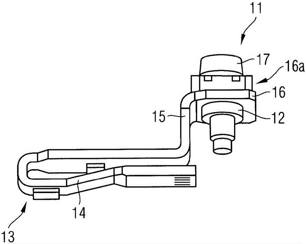Connecting elements for switching devices