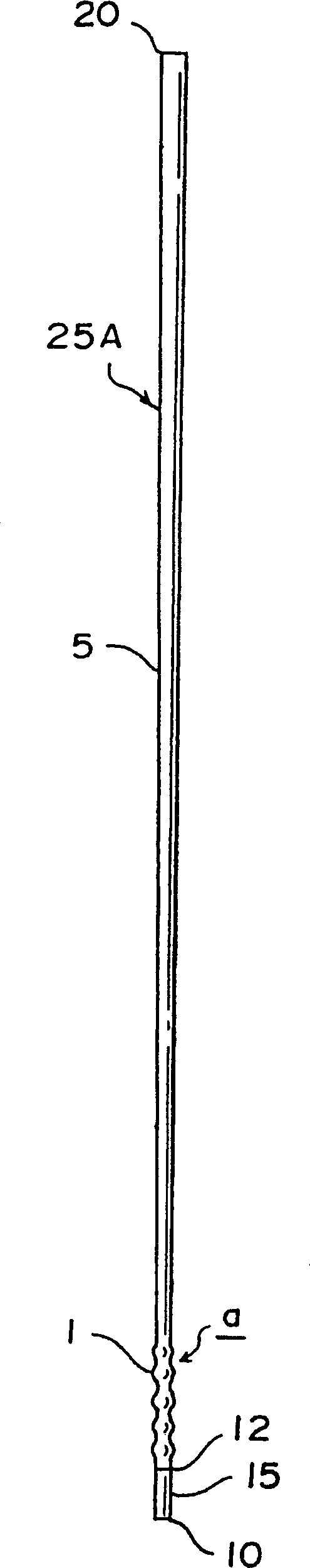 Golf club shaft having wave shaped reinforced part and making method thereof