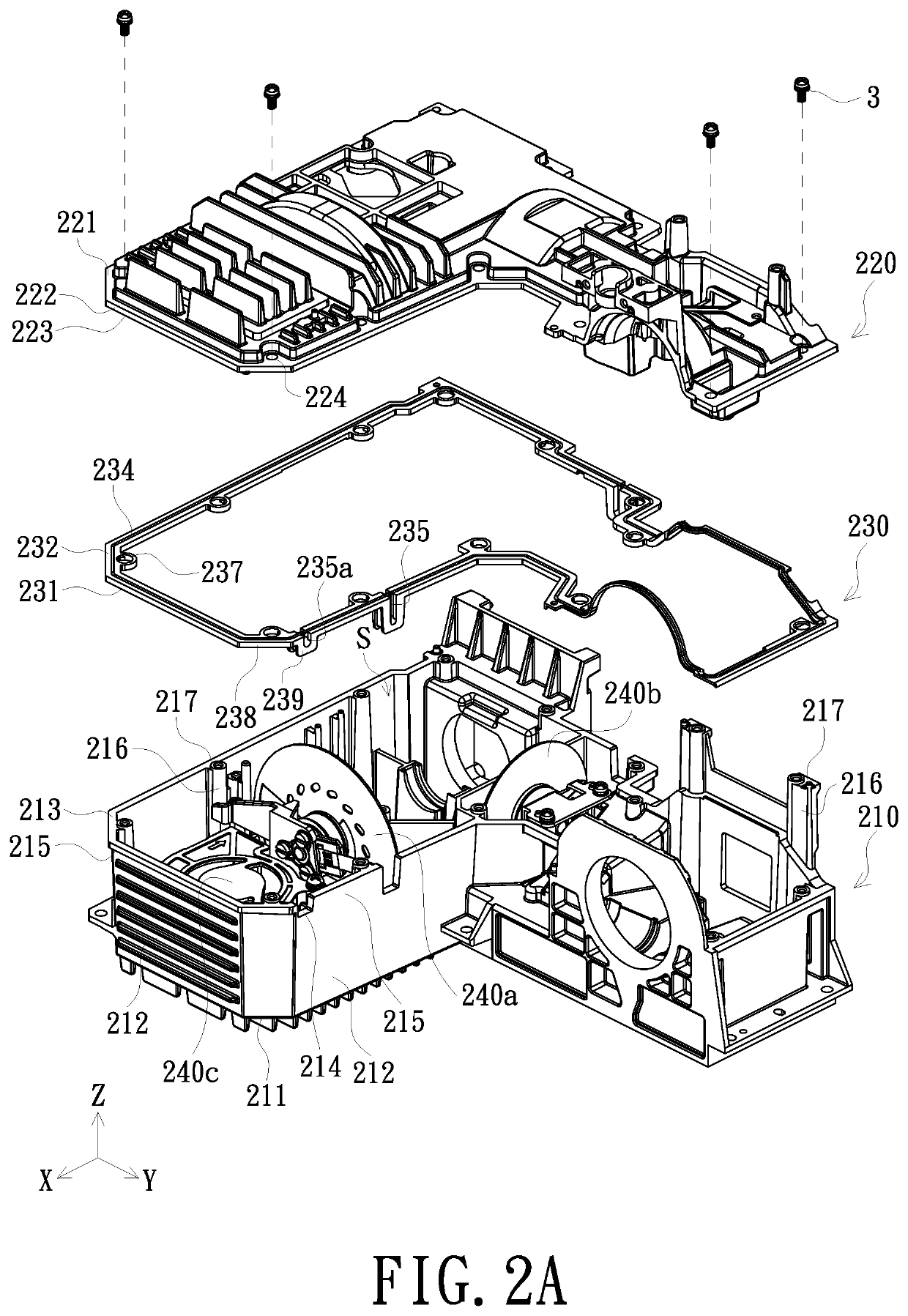 Projection device