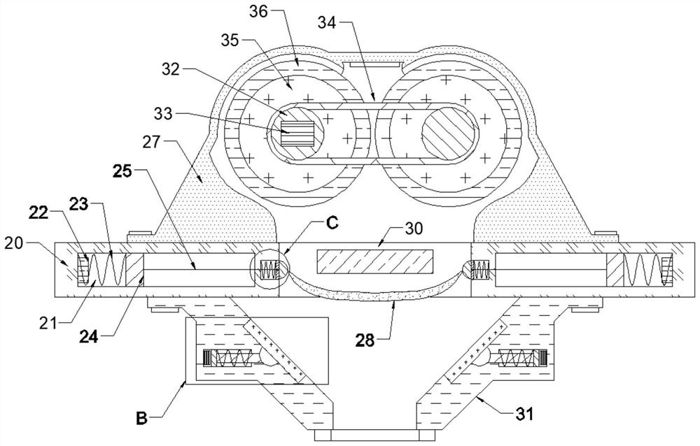 Honey purifying and processing device capable of avoiding impurity residues in crystals