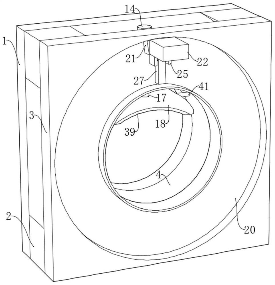 Internet-based compression system for puncture interventional operation and use method thereof