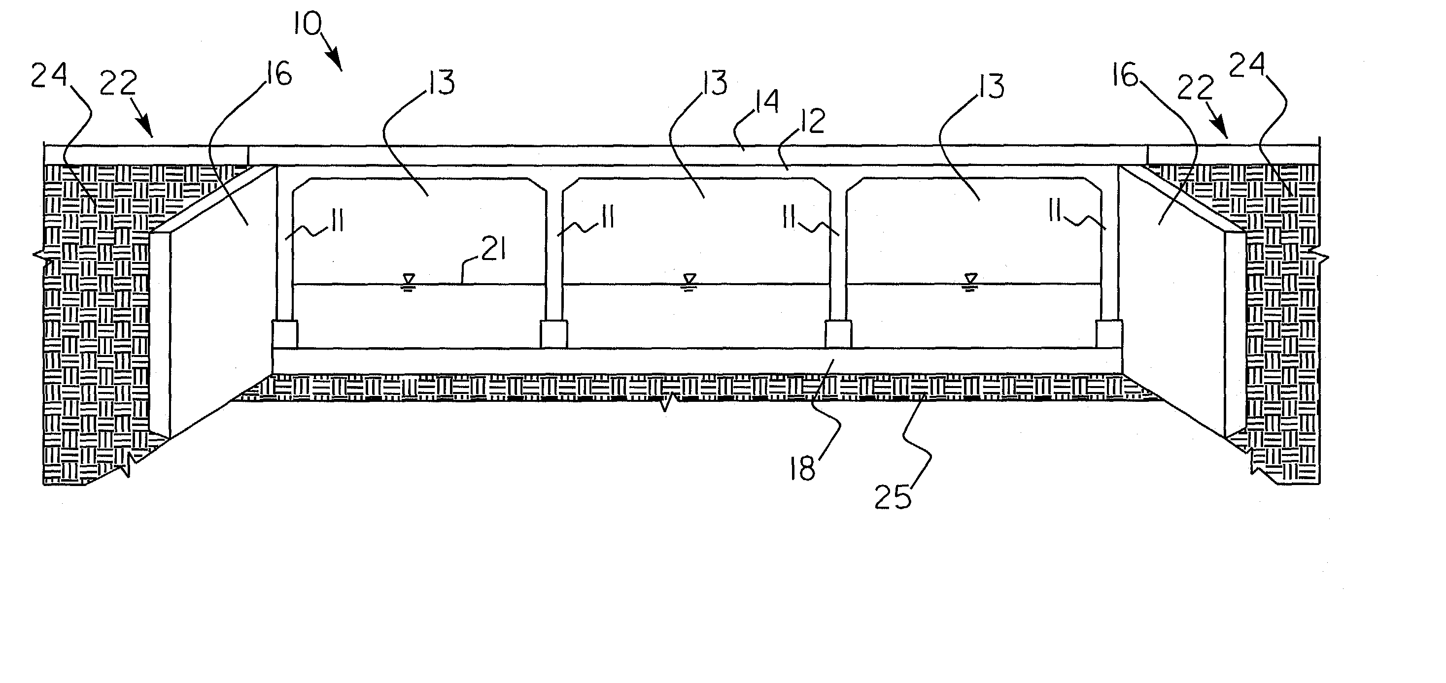 Portable cofferdam and method for stabilizing the structural integrity of box culvert bridges