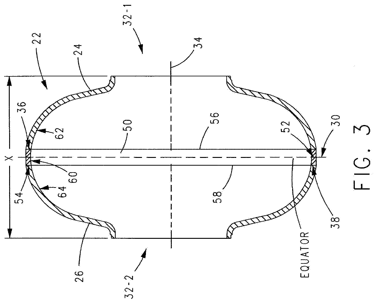 Superconducting resonating cavity with laser welded seam and method of formation thereof