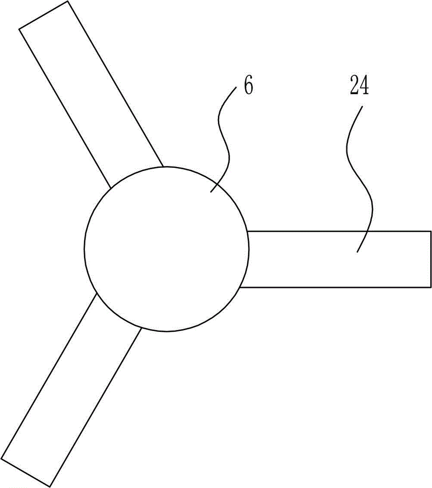 Highly-efficient multiple rods stirring type stirring equipment