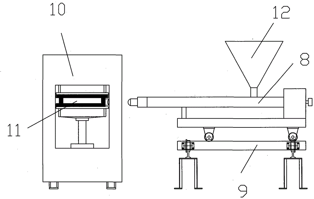 Production equipment and production process of a low-cost large-scale plastic part