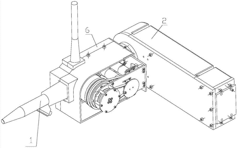 Operating control device for digestive endoscopy handle