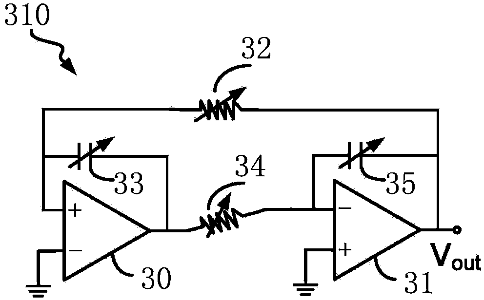 Wave filter bandwidth calibrating circuit