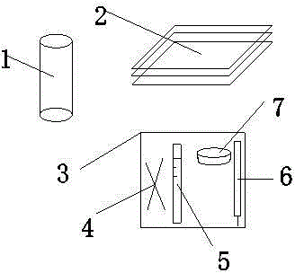 Cylinder-containing handmade toy