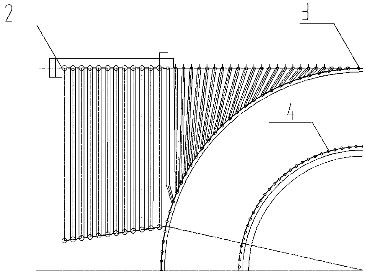 Flue gas quenching dust removal device for inhibiting dioxin regeneration and control method