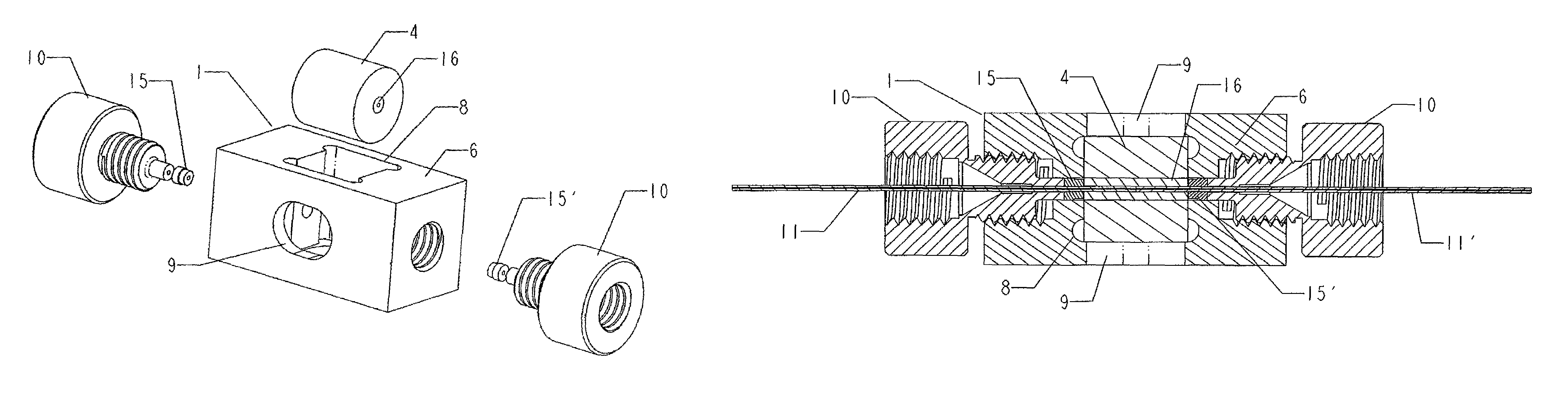 Method and apparatus for connecting small diameter tubing