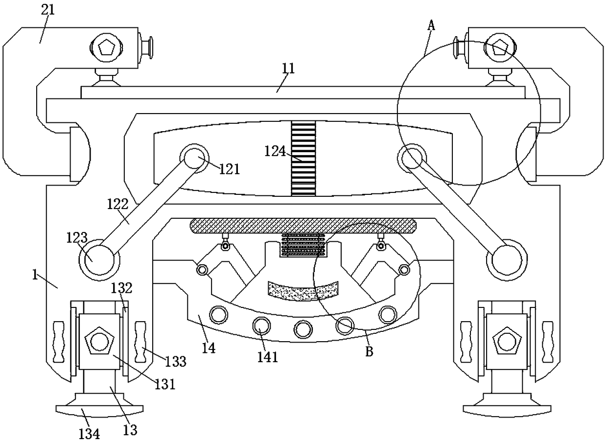 Small toy car shell forming equipment capable of achieving self-adaptive adjustment