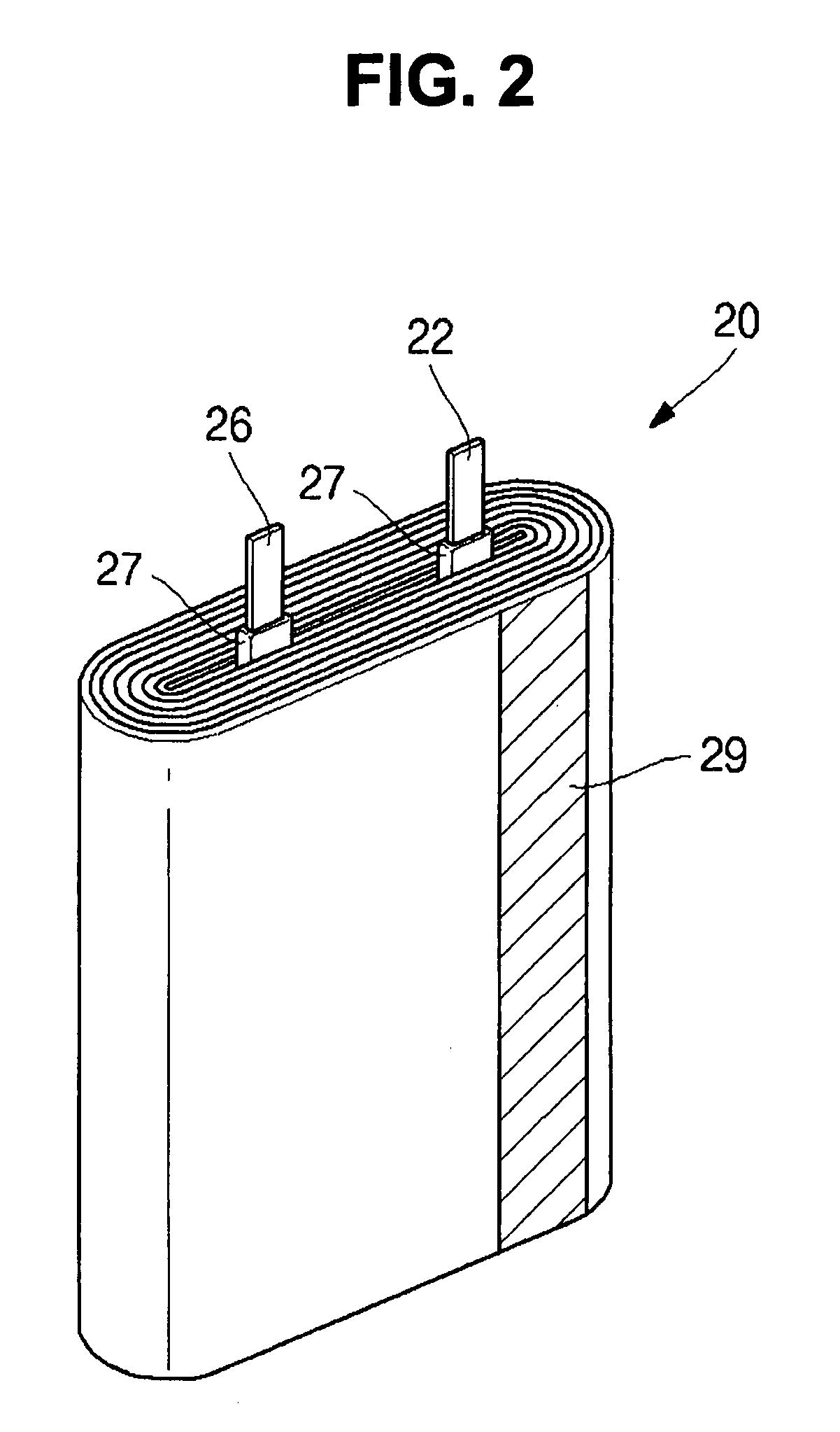 Electrode assembly and pouch type lithium rechargeable battery having the same