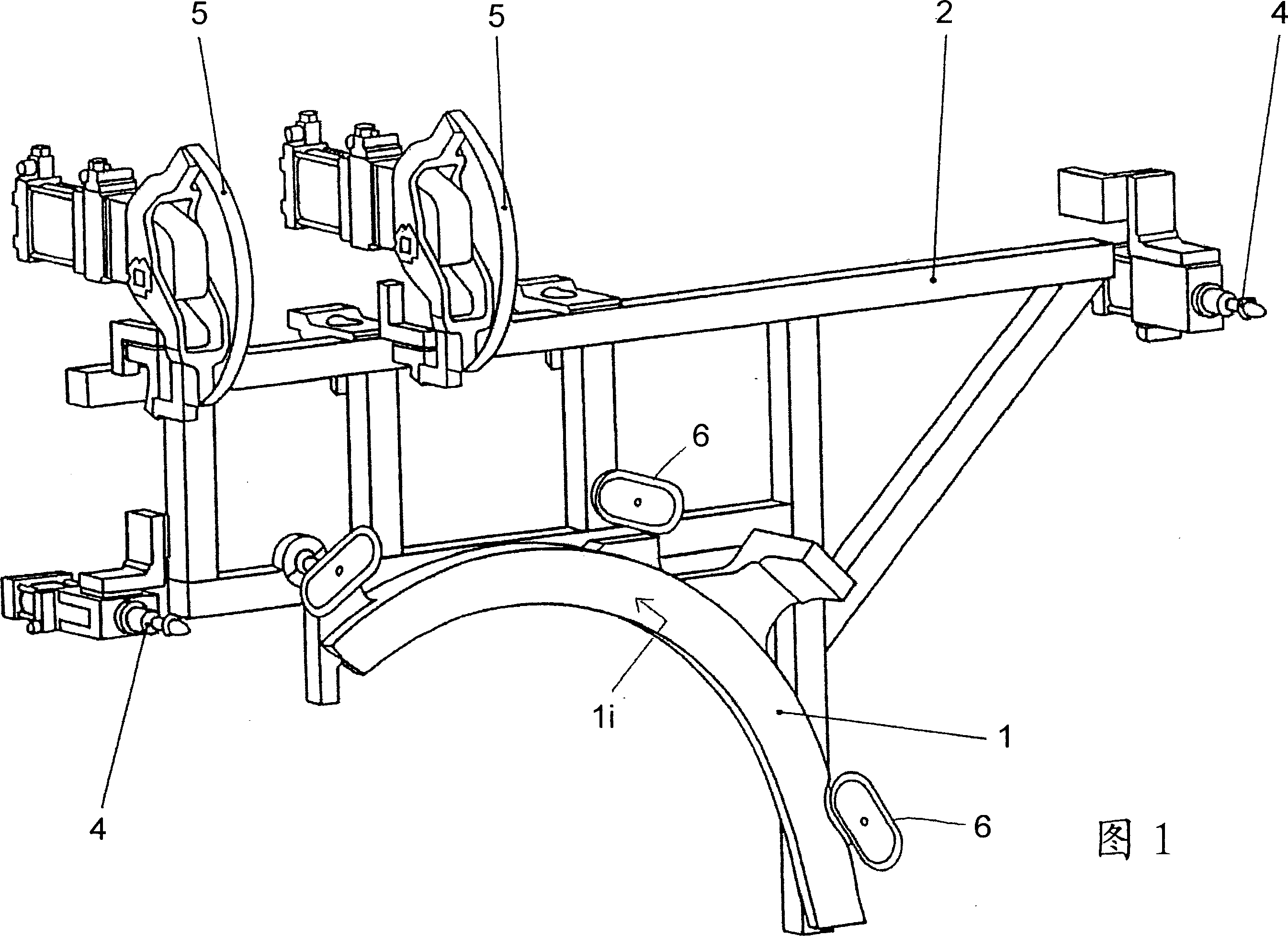 Flanging device and flanging method with component protection