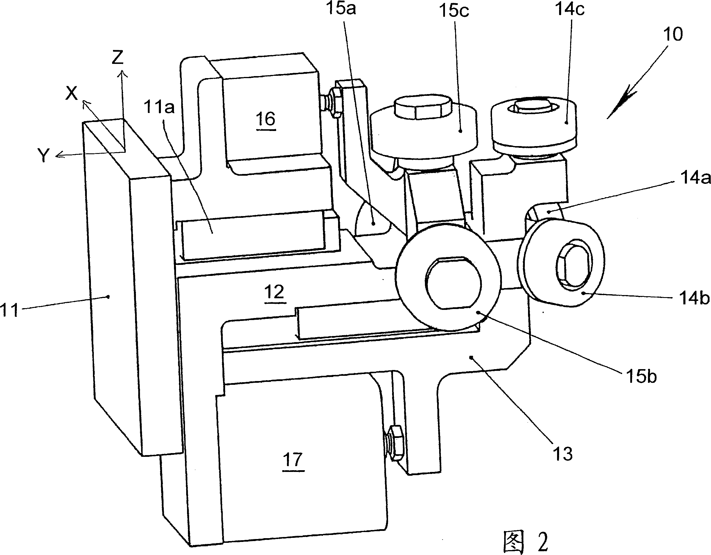 Flanging device and flanging method with component protection