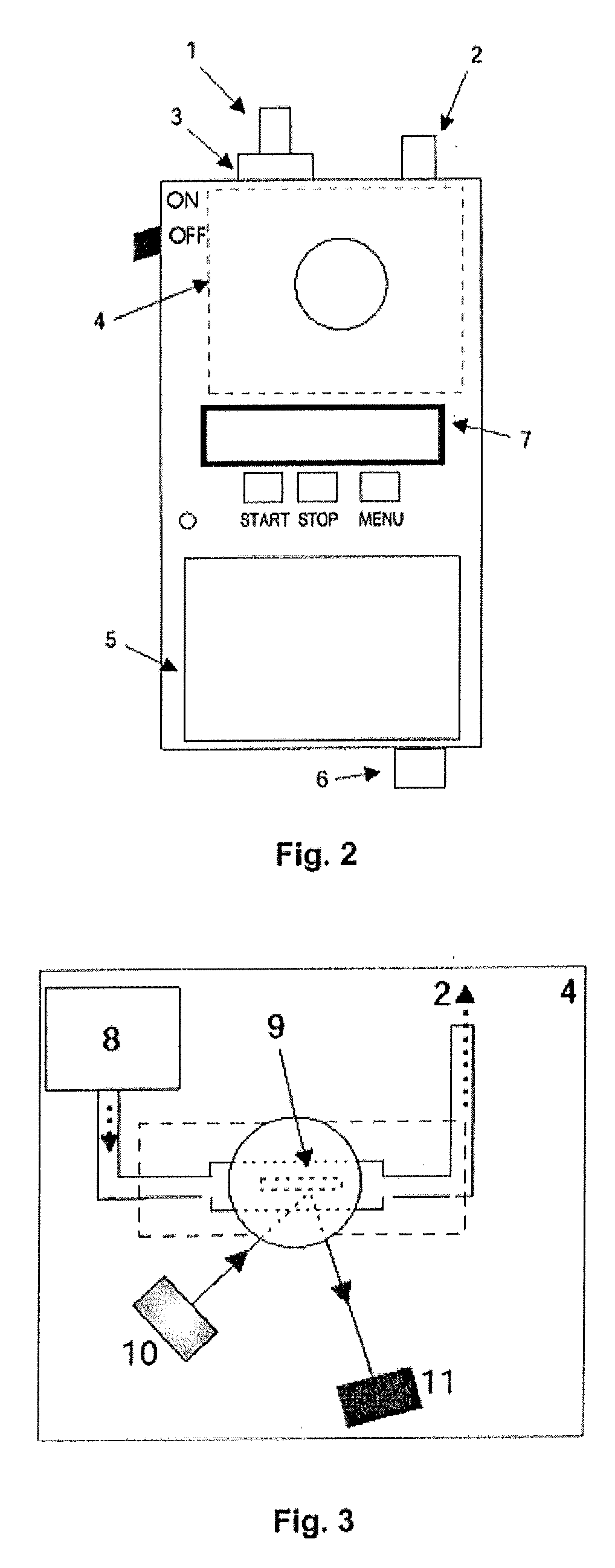 Process for Detecting Gaseous Halogenated Compounds