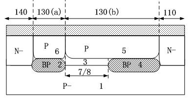 Isolation structure of high-voltage driving circuit