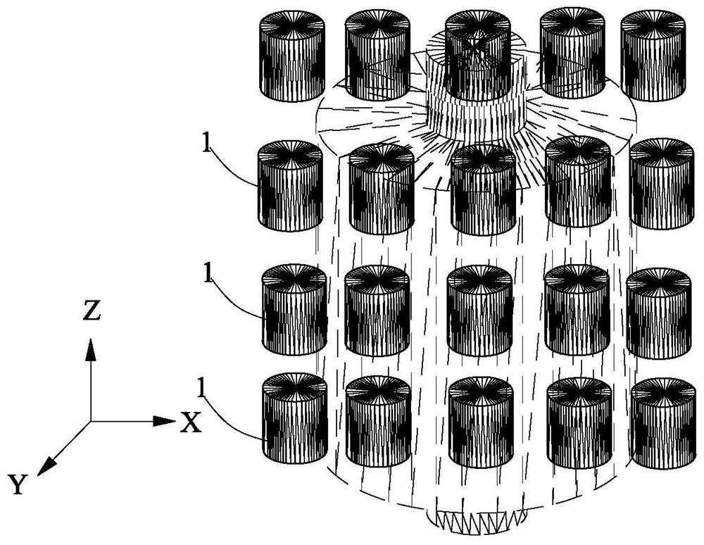 Design method of hollow mold or smooth inner cavity of hollow sand core