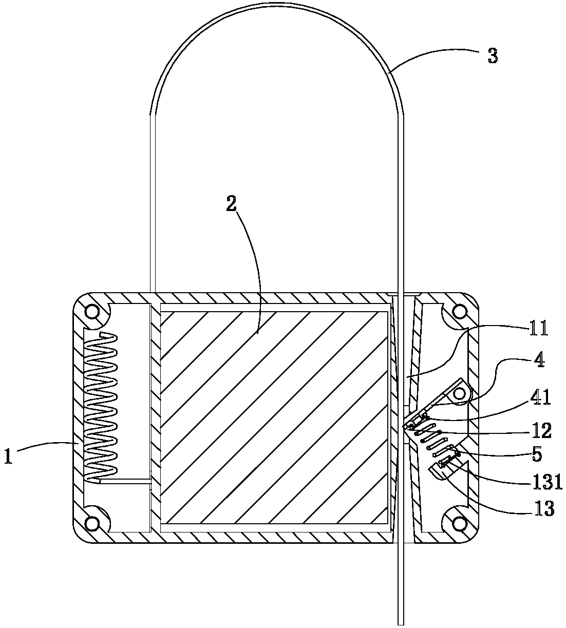 Locking mechanism for electronic lead seal