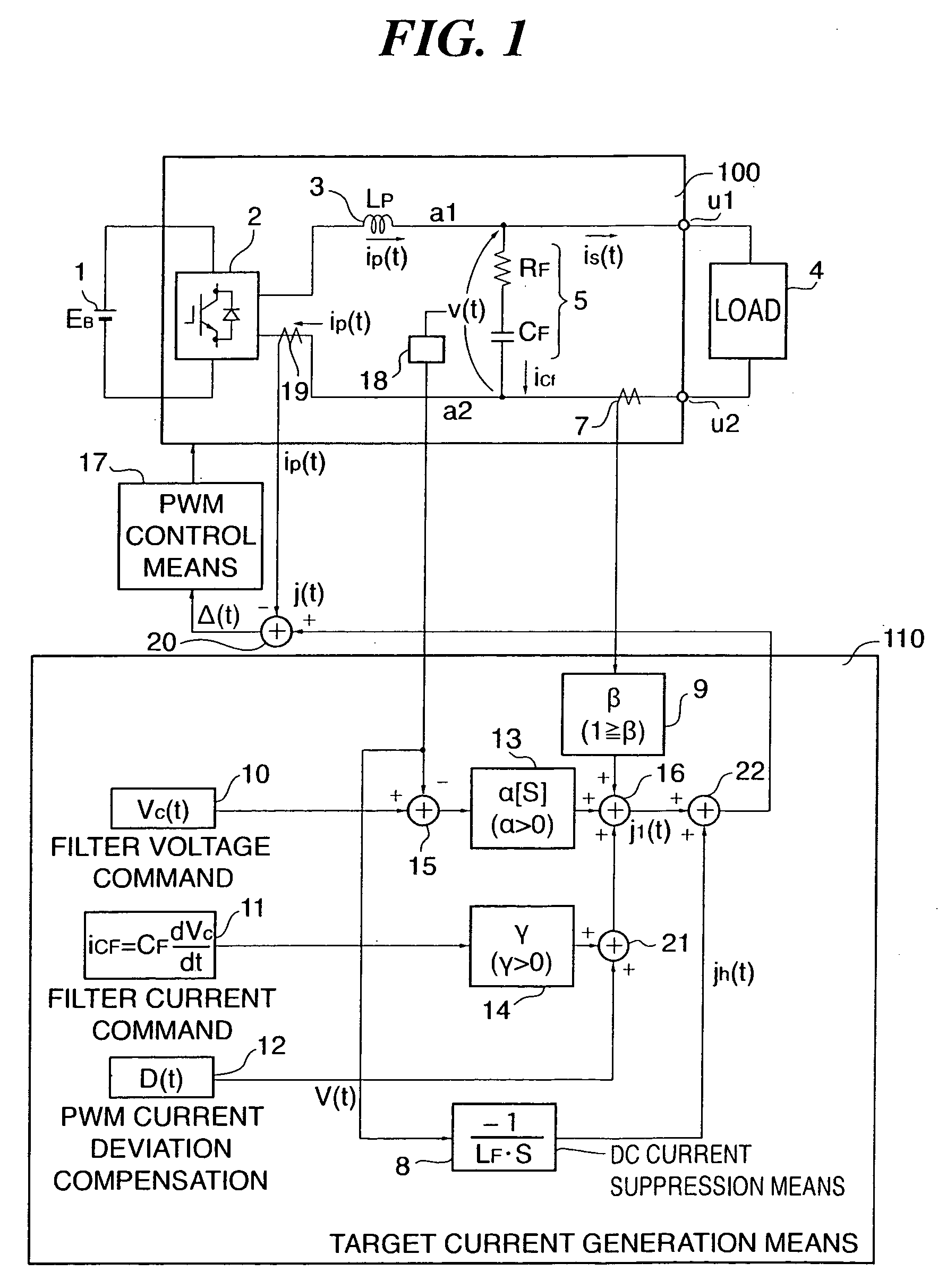 Single-phase power conversion device and three-phase power conversion device