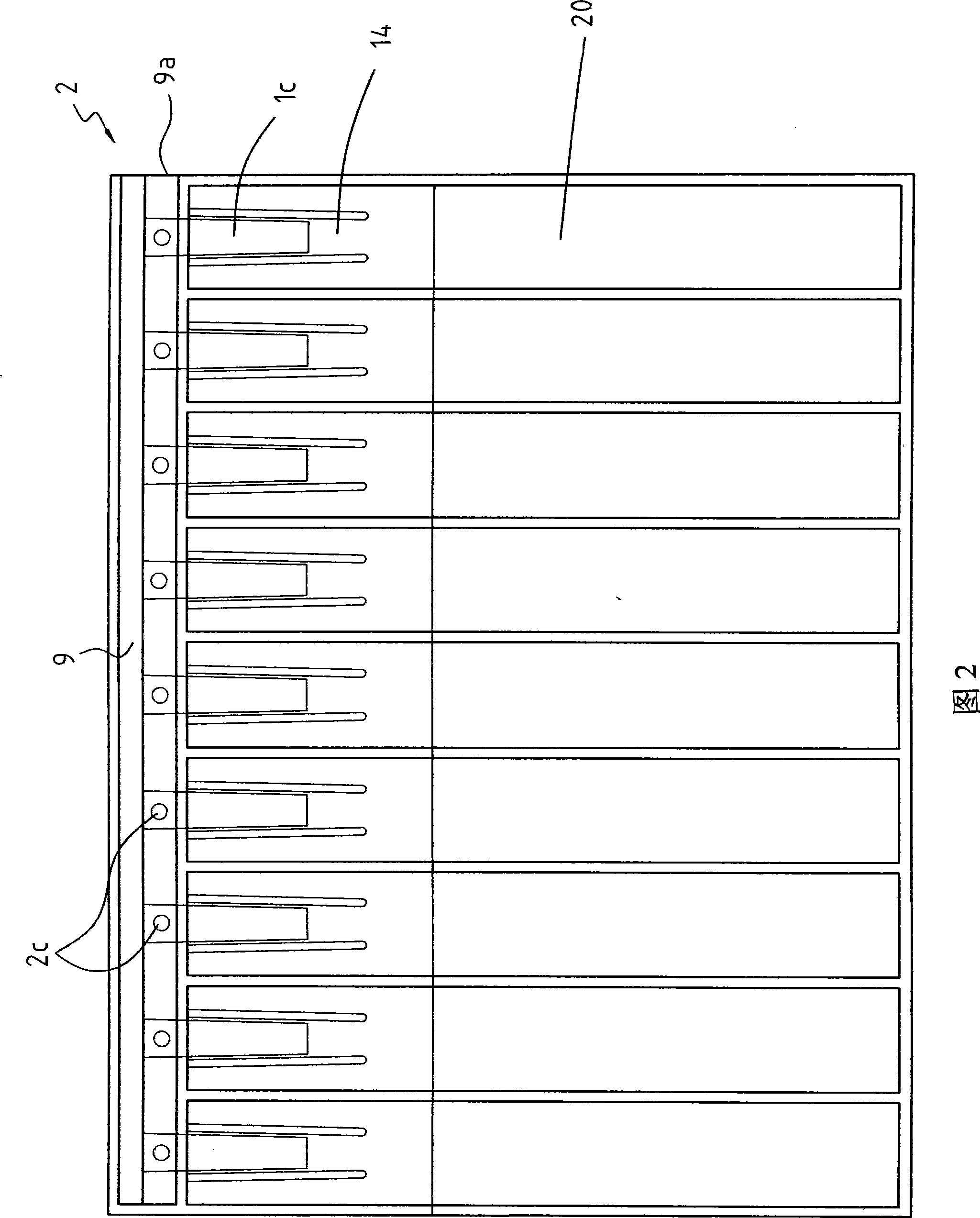 Vacuum suction type gas packing bag and packing method thereof