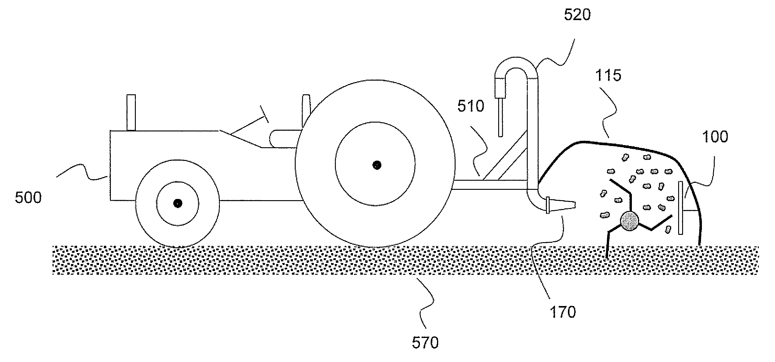 Method And System For Disinfection And Aeration Of Soil