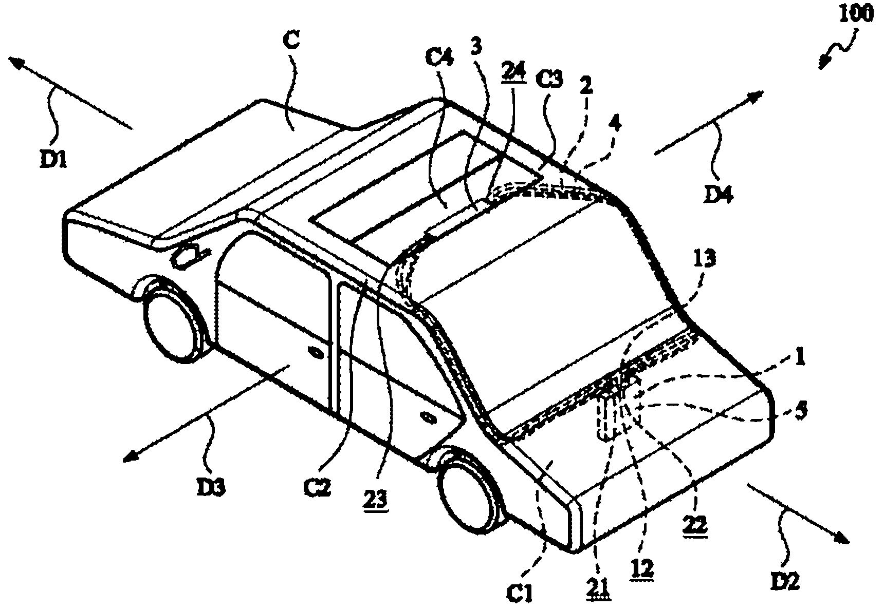 Car cover device