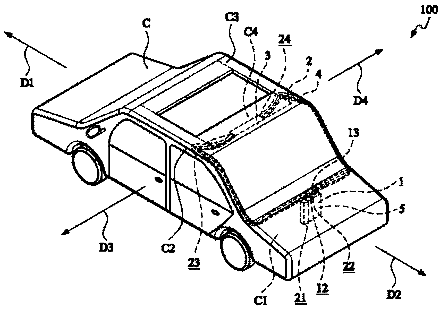 Car cover device