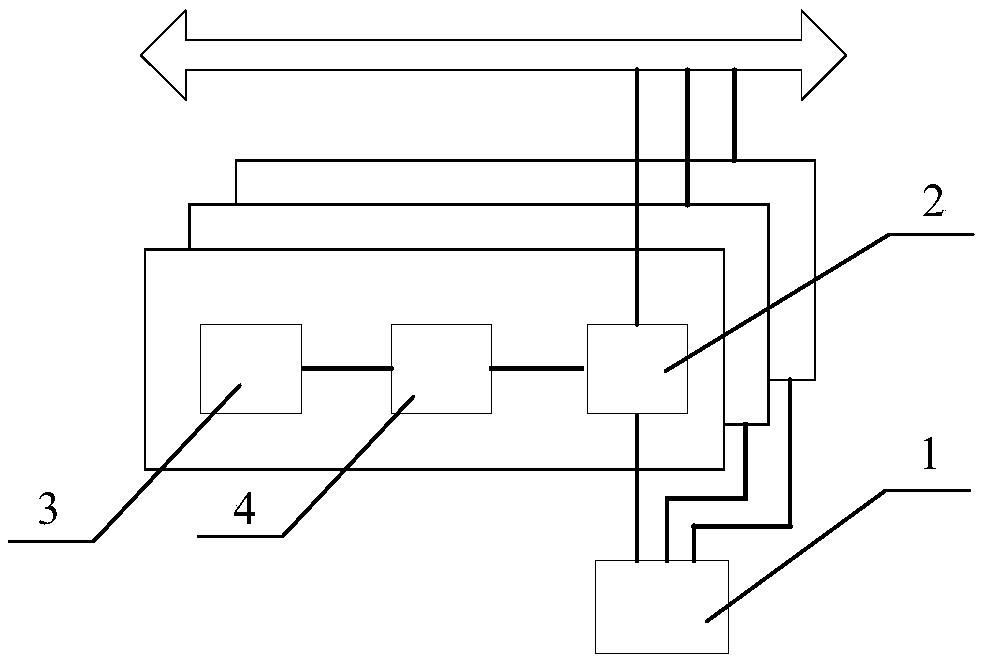 A rectifier bridge dynamic current sharing control device and control method