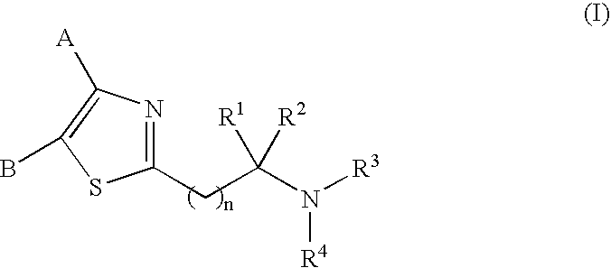 Thiazole derivatives for treating dyskinesias caused by a chemical treatment