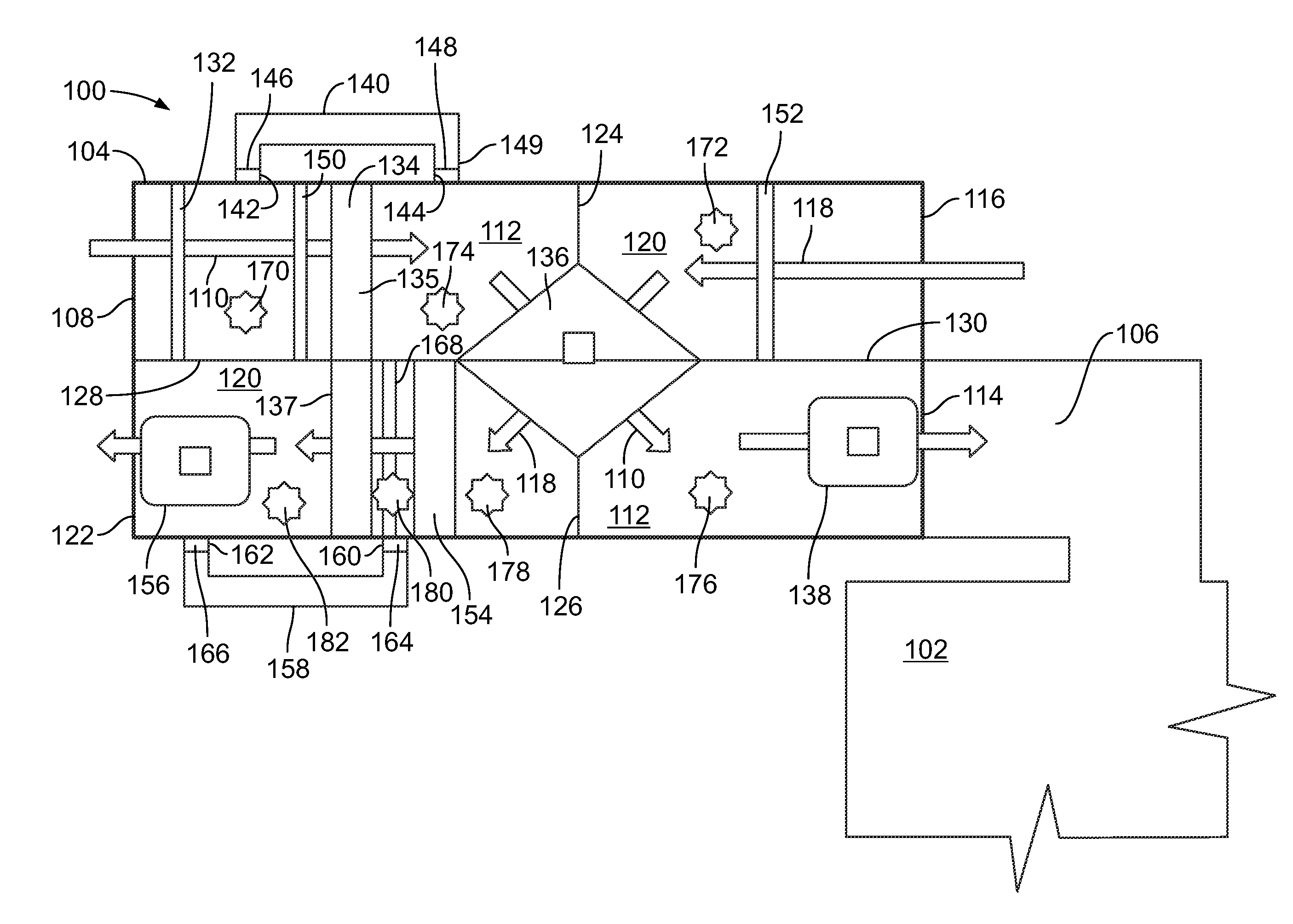 System and method for providing conditioned air to an enclosed structure