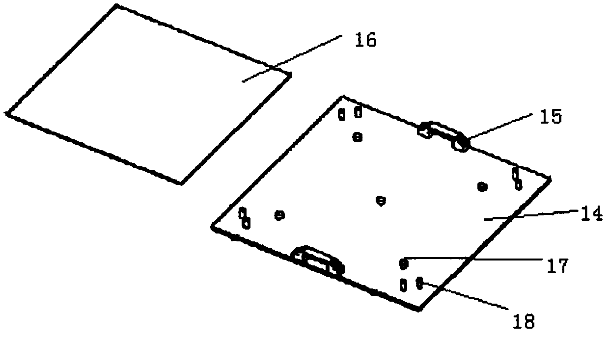 Device and method for practical training used for automobile stamping process training