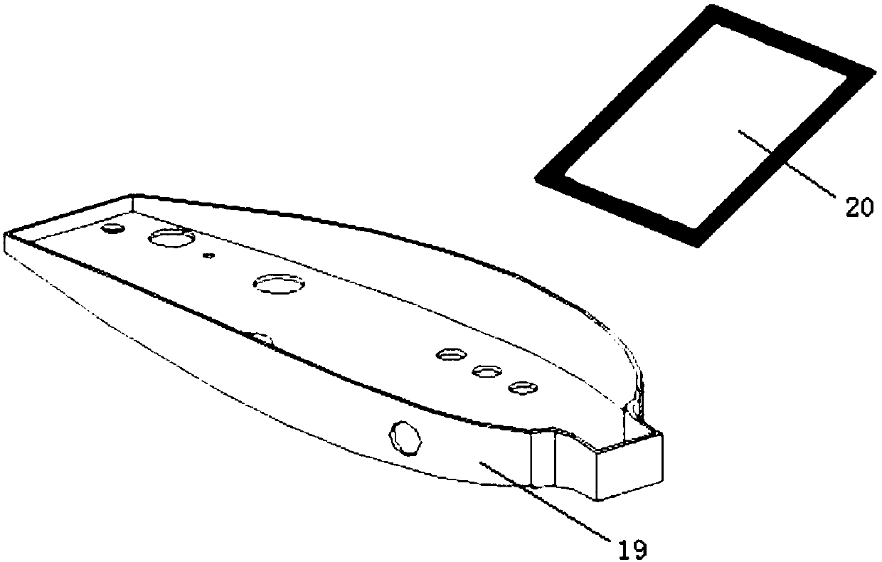 Device and method for practical training used for automobile stamping process training